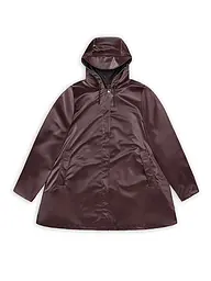 RAINS | Regenjacke | Rouge foncé