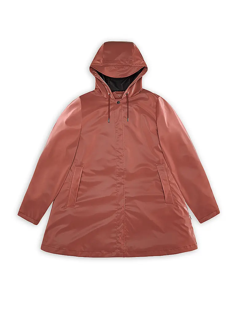 RAINS | Regenjacke | orange