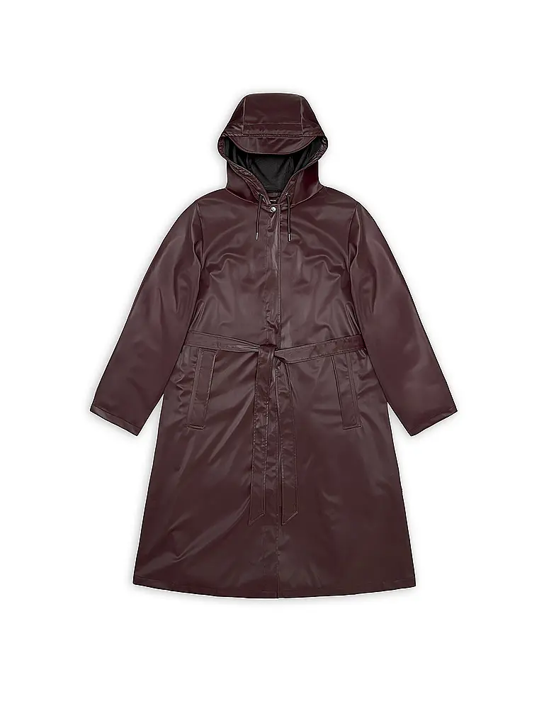 RAINS | Regenjacke | dunkelrot