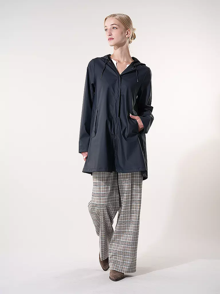 RAINS | Regenjacke | Bleu foncé