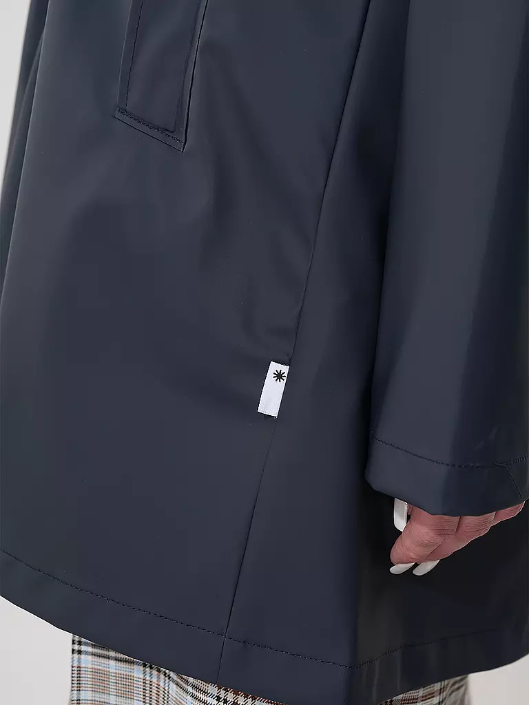 RAINS | Regenjacke | Bleu foncé