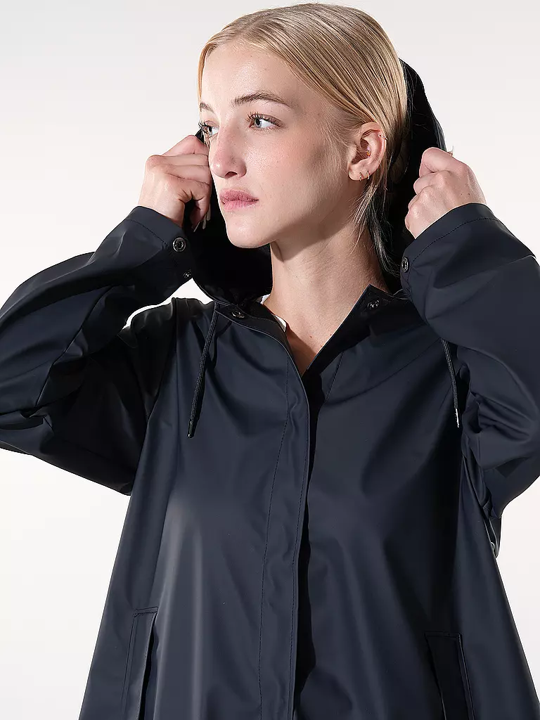 RAINS | Regenjacke | Bleu foncé