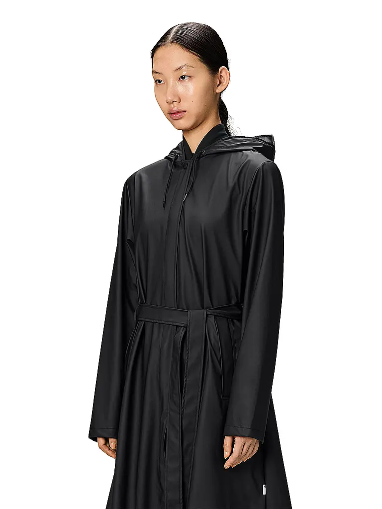 RAINS | Regenjacke | schwarz