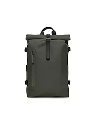 RAINS | Sac à dos Rolltop Large | Vert