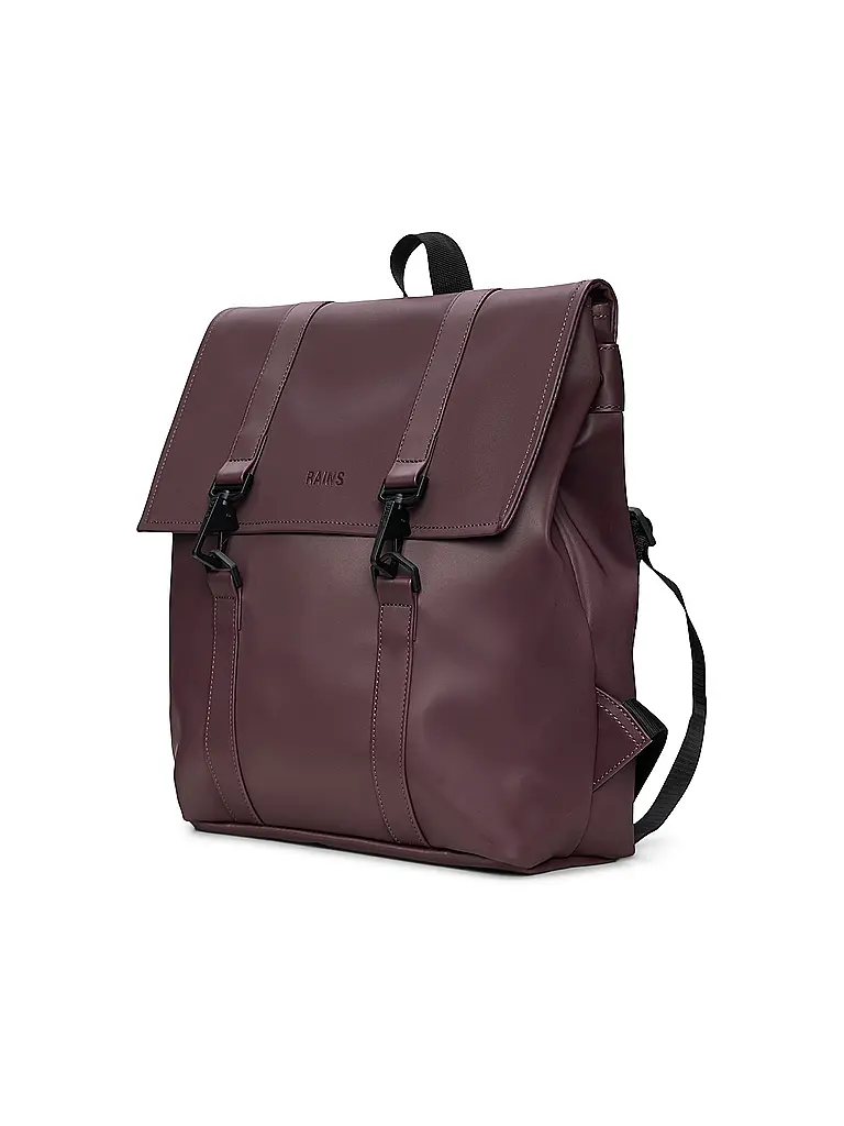 RAINS | Sac à dos MSN BAG MINI | Rouge foncé