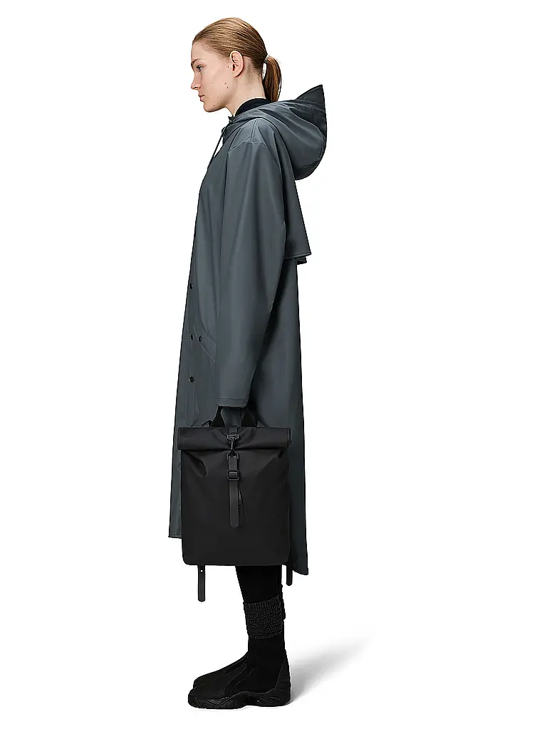RAINS | Sac à dos ROLLTOP MINI | schwarz
