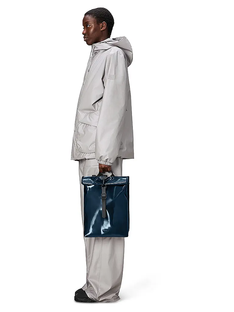 RAINS | Sac à dos ROLLTOP MINI | blau