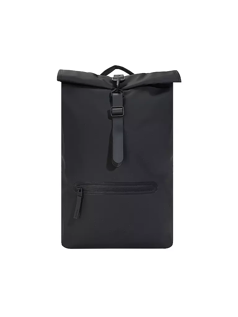 RAINS | Sac à dos ROLLTOP W3 | schwarz