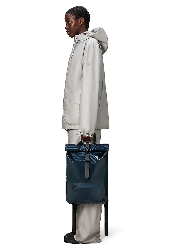 RAINS | Sac à dos ROLLTOP | blau