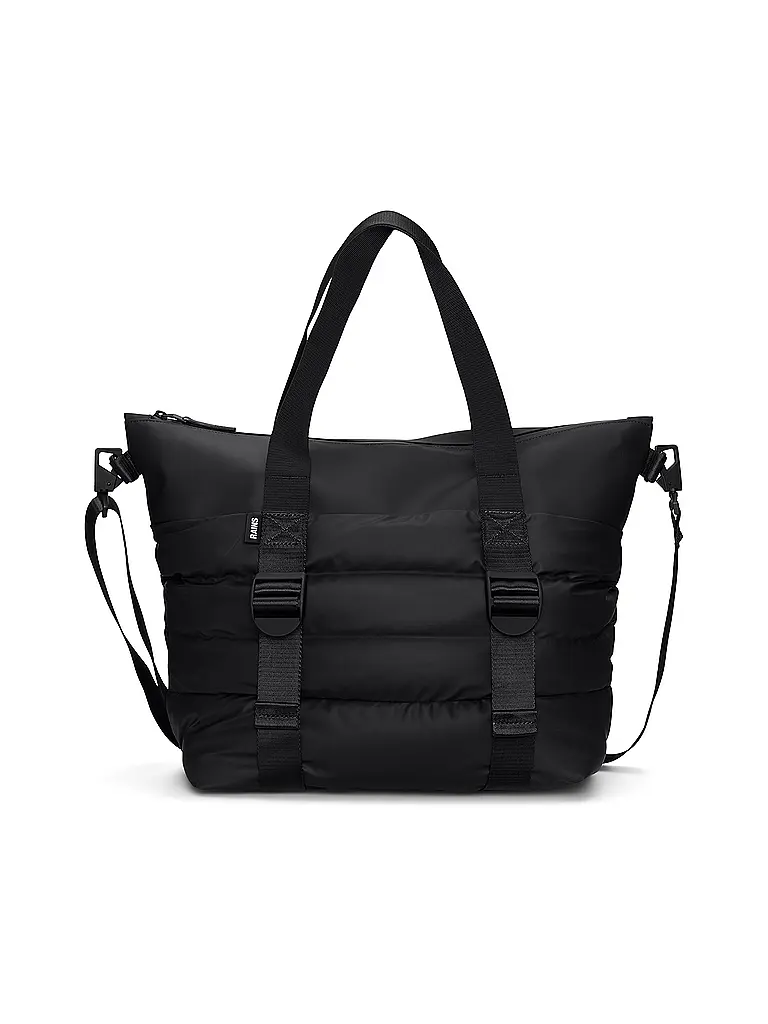 RAINS | Sac - Sac à main PUFFER MIX TOTE BAG MINI W3 | schwarz