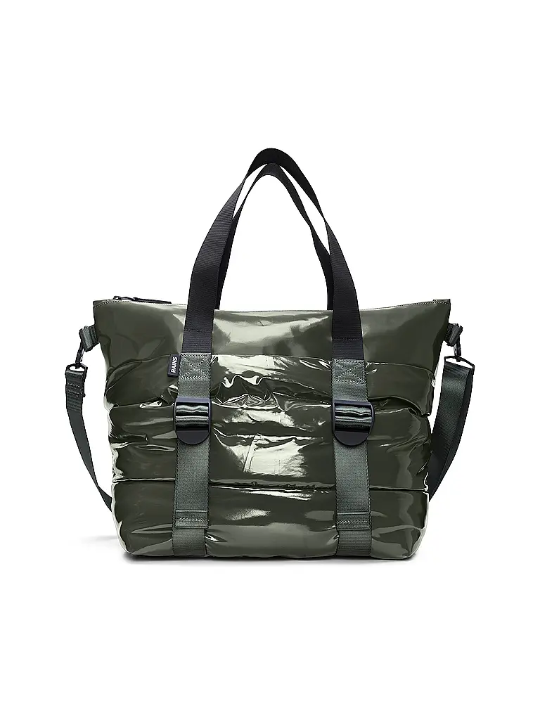 RAINS | Sac - Sac à main PUFFER MIX TOTE BAG MINI W3 | olive