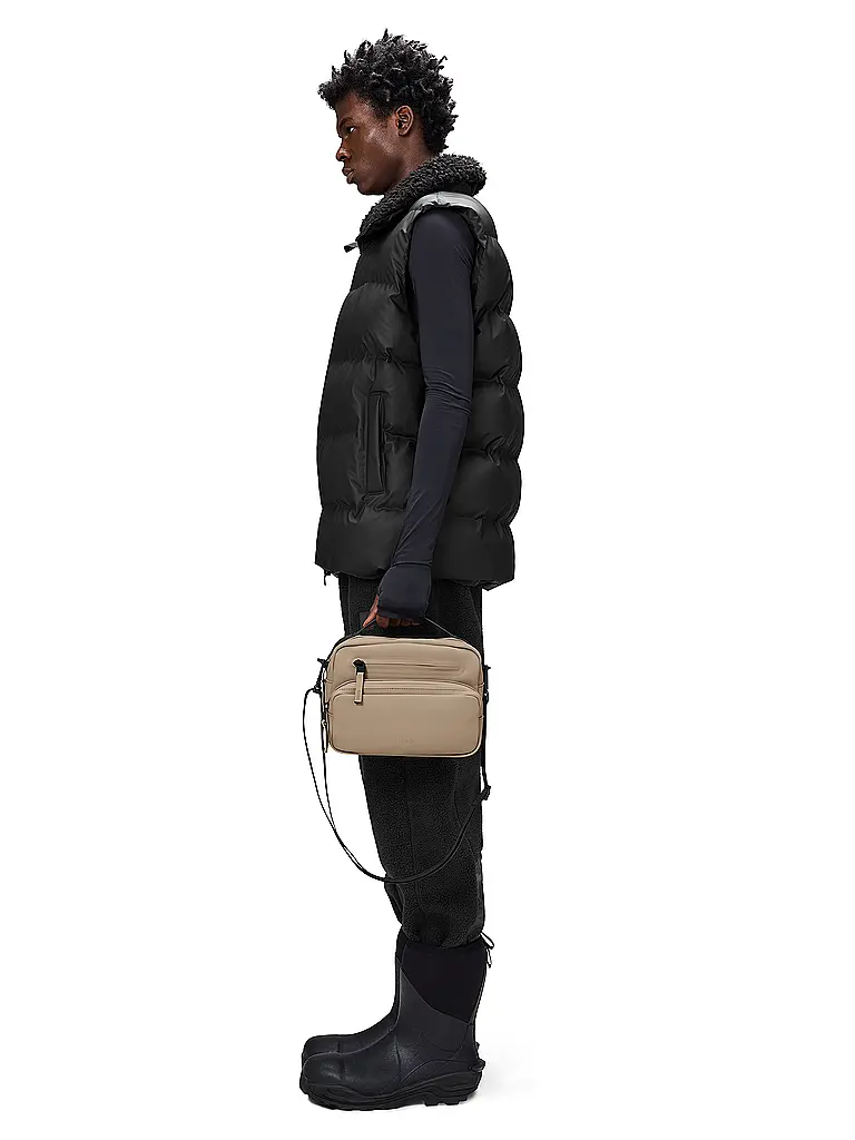 RAINS | Sac - Sac bandoulière CARGO BOX BAG W3 | beige