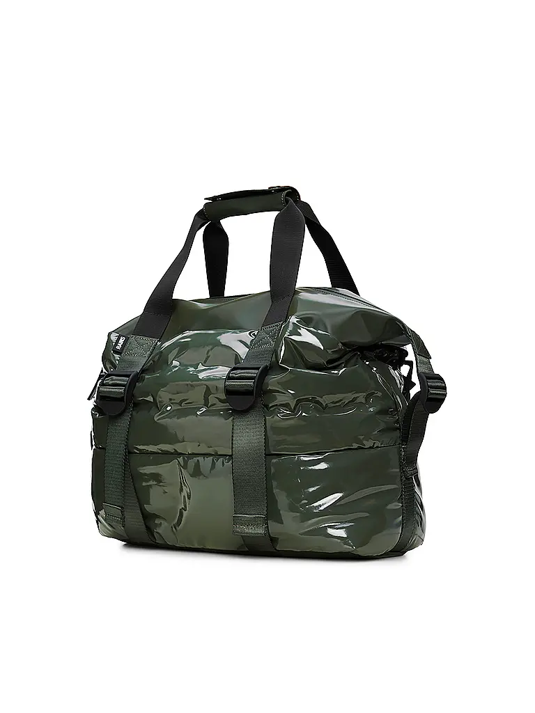 RAINS | Sac - Weekender PUFFER MIX Small | Olive