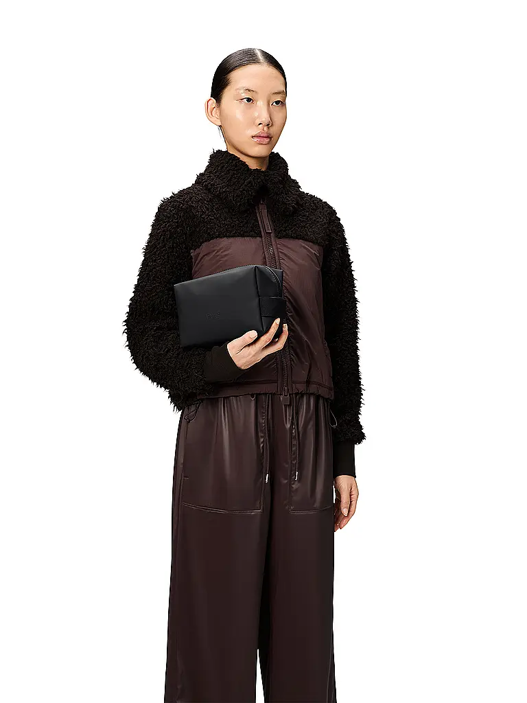 RAINS | Trousse de toilette WASH BAG SMALL | Noir