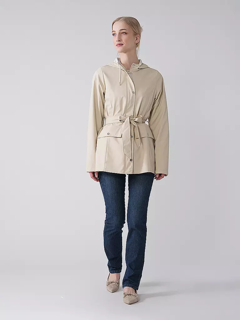 RAINS | Veste de pluie CURVE JACKET W3 | beige