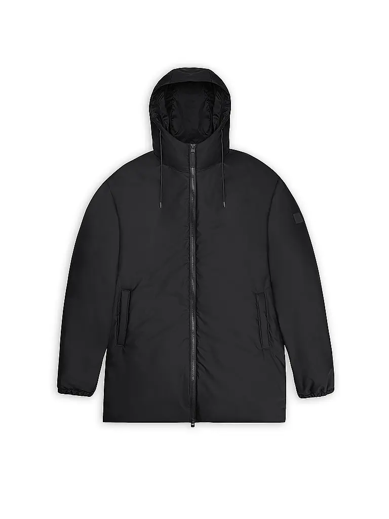 RAINS | Veste LOHJA LONG INSULATED JACKET | schwarz