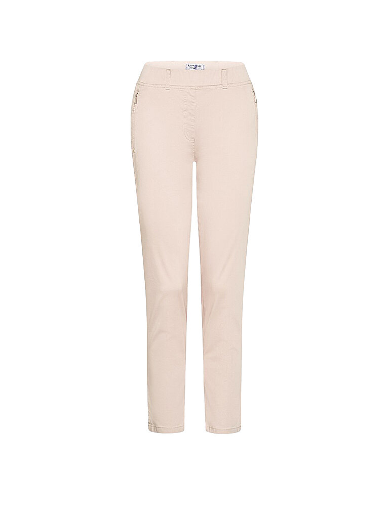 Pantalon Super Slim Fit 6/8 LAVINA ZIP beige 42