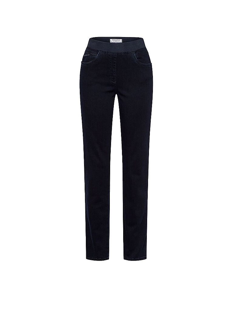 Jeans Slim Fit LAVINA JOY bleu marine 50 (kurz)