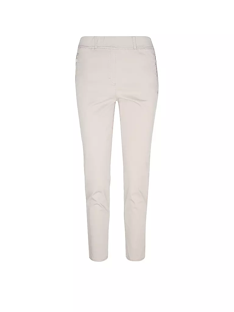 RAPHAELA BY BRAX | Hose Super Slim Fit 6/8 LAVINA ZIP | Crème