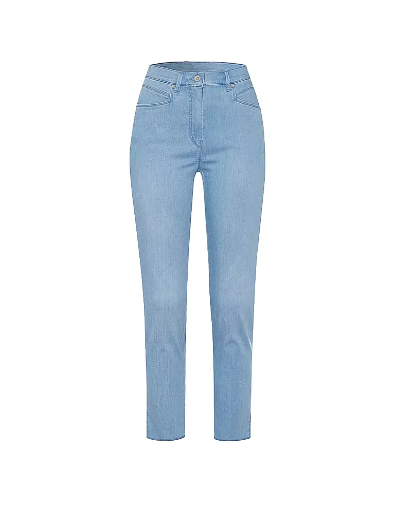 RAPHAELA BY BRAX | Jeans 7/8 DEKO | hellblau