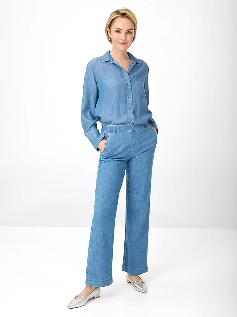 RAPHAELA BY BRAX | Jeans Jambe Large PAM | hellblau