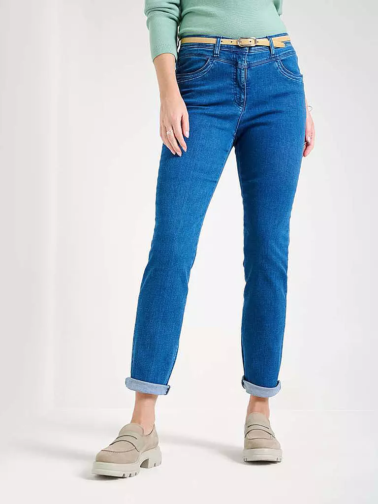 RAPHAELA BY BRAX | Jeans Slim Fit LAURA NEW | blau