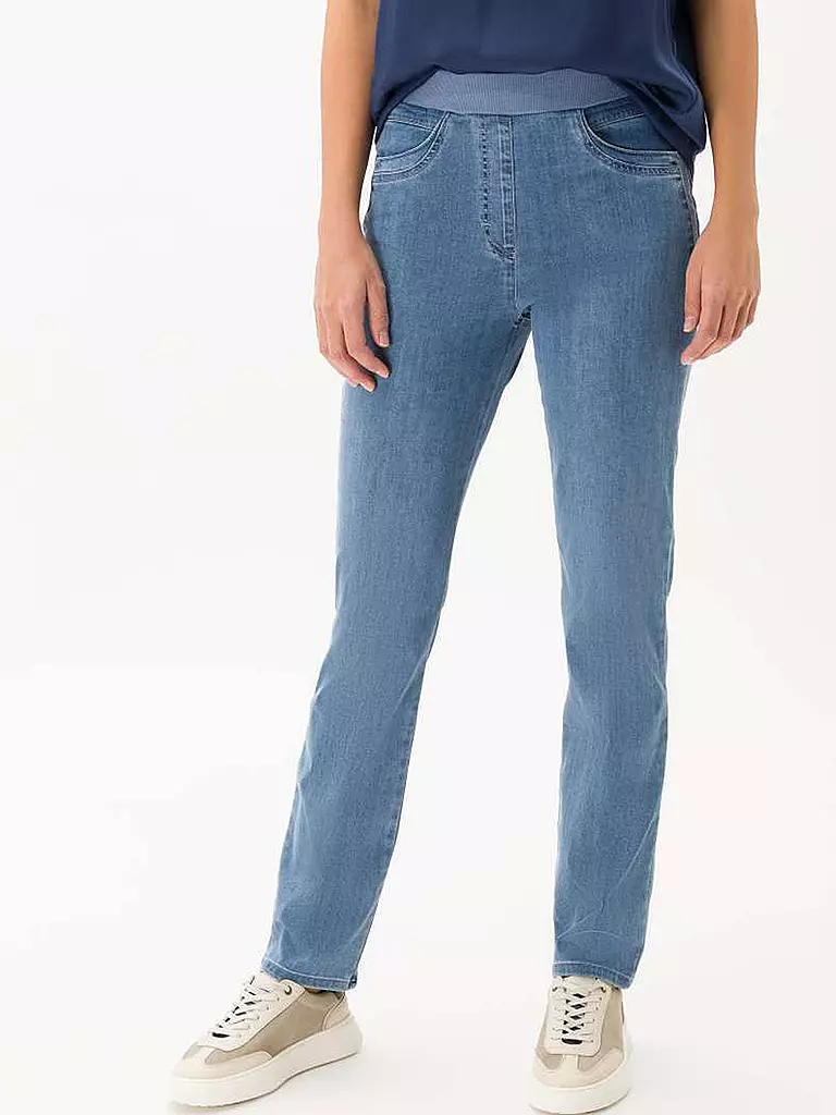 RAPHAELA BY BRAX | Jeans Slim Fit PAMINA FUN | Bleu clair