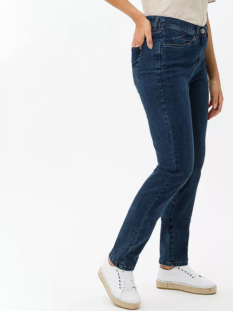 RAPHAELA BY BRAX | Jeans Super Slim Fit LAURA SLASH | Bleu