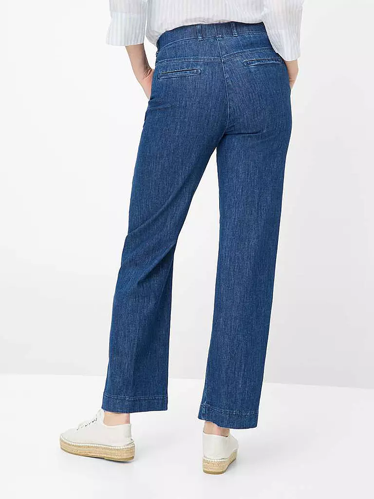RAPHAELA BY BRAX | Jeans Wide Leg PAM | dunkelblau