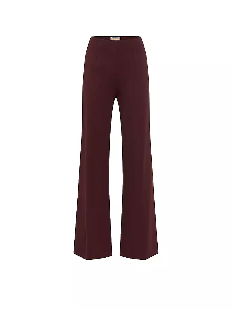 RAPHAELA BY BRAX | Pantalon coupe évasée LILLYTH | Rouge foncé