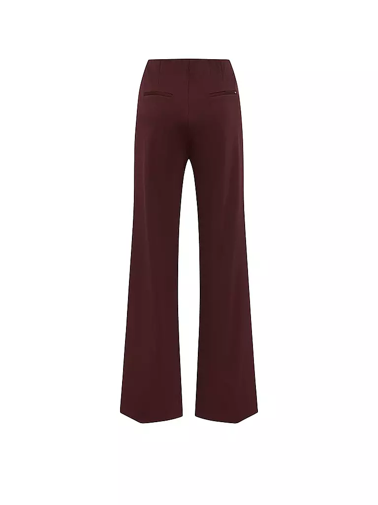 RAPHAELA BY BRAX | Pantalon coupe évasée LILLYTH | Rouge foncé