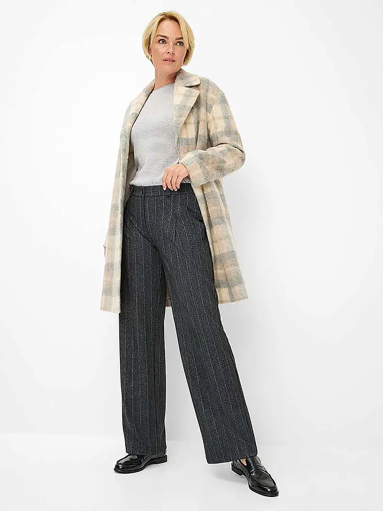 RAPHAELA BY BRAX | Pantalon coupe évasée PEGGY | grau