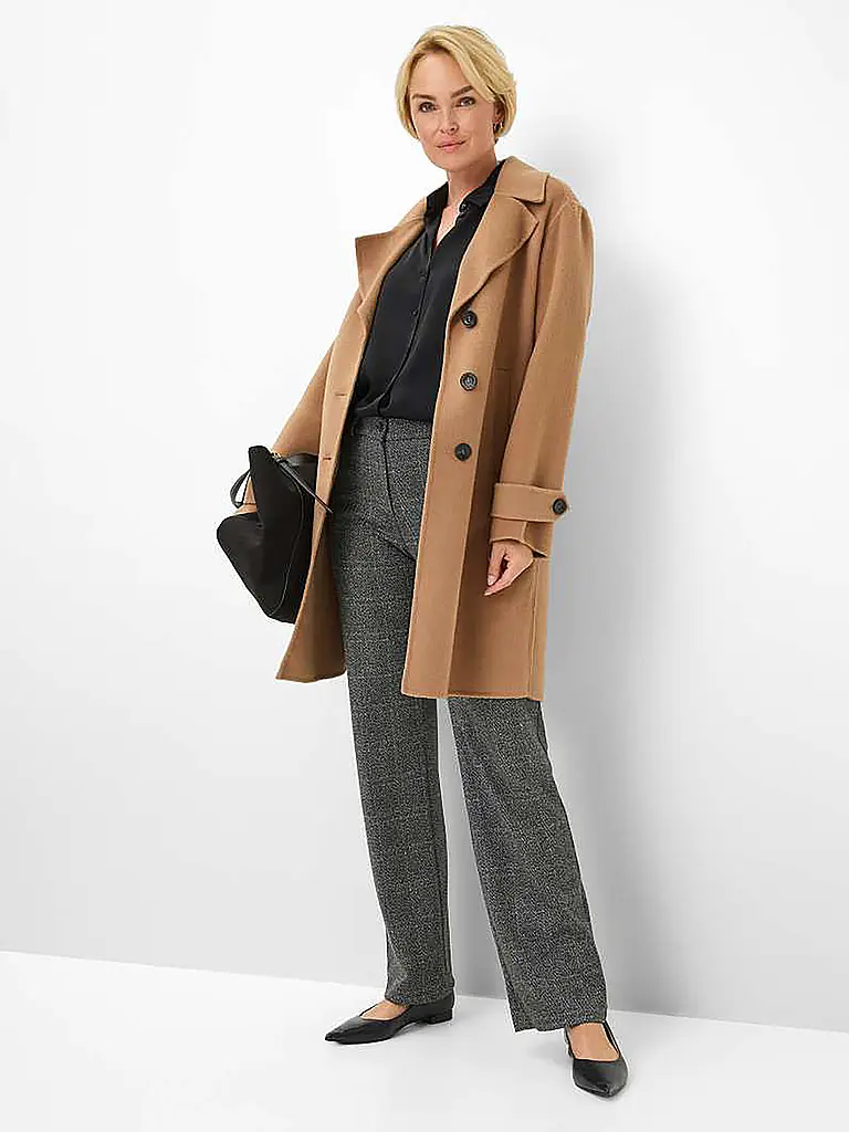 RAPHAELA BY BRAX | Pantalon coupe évasée PEGGY | schwarz