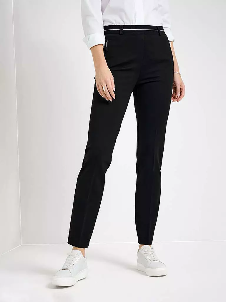 RAPHAELA BY BRAX | Pantalon de tailleur taille haute super slim LILLYTH | schwarz