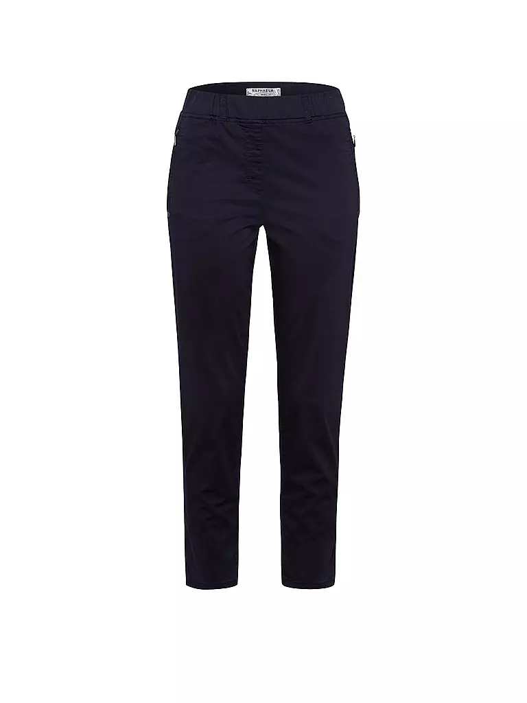 RAPHAELA BY BRAX | Pantalon Super Slim Fit 6/8 LAVINA ZIP | dunkelblau