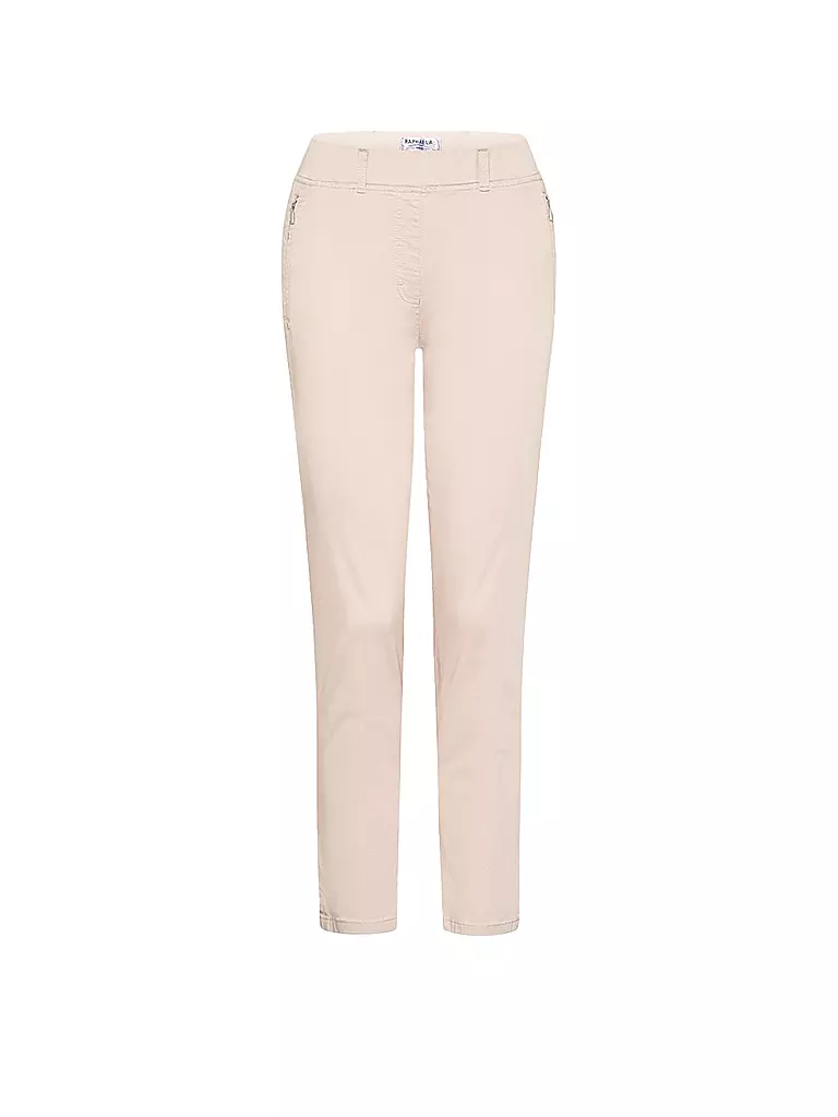 RAPHAELA BY BRAX | Pantalon Super Slim Fit 6/8 LAVINA ZIP | beige