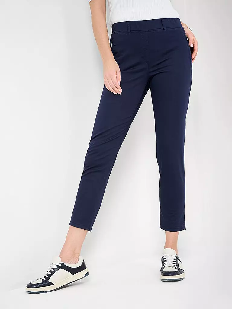 RAPHAELA BY BRAX | Pantalon Super Slim Fit 6/8 LAVINA ZIP | 