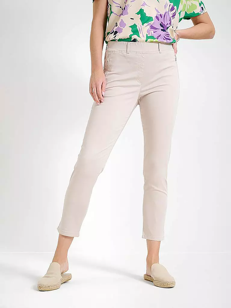 RAPHAELA BY BRAX | Pantalon Super Slim Fit 6/8 LAVINA ZIP | 