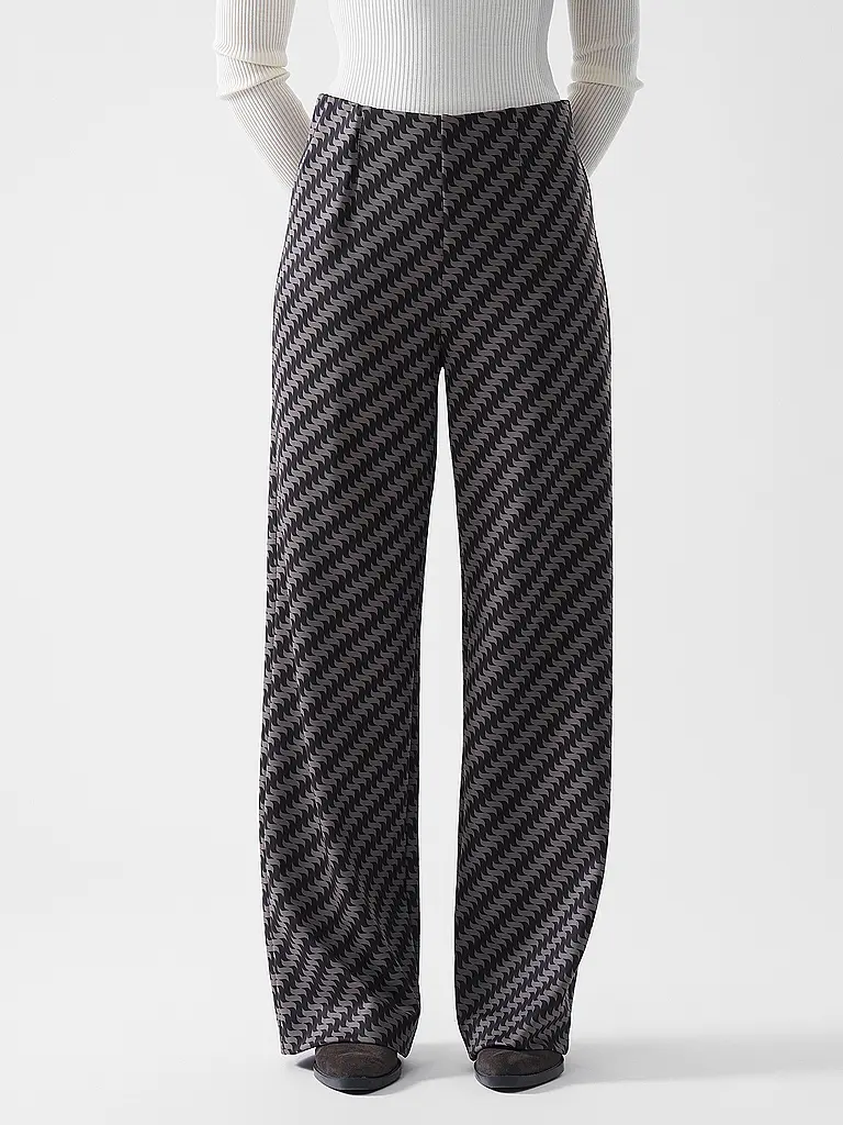 RAPHAELA BY BRAX | Pantalon Wide Leg LILLYTH FLARED | schwarz