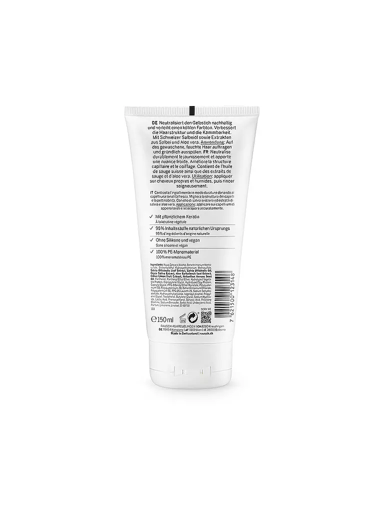 RAUSCH | Après-shampooing éclat argenté à la sauge 150 ml | keine Farbe