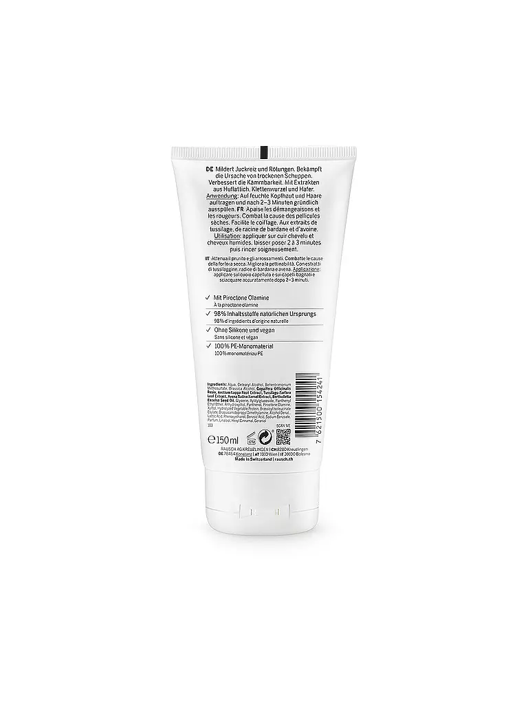 RAUSCH | Après-shampooing antipelliculaire au tussilage 150 ml | keine Farbe