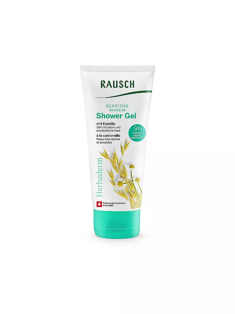 RAUSCH | Gel douche douceur à la camomille 200ml | Aucune couleur