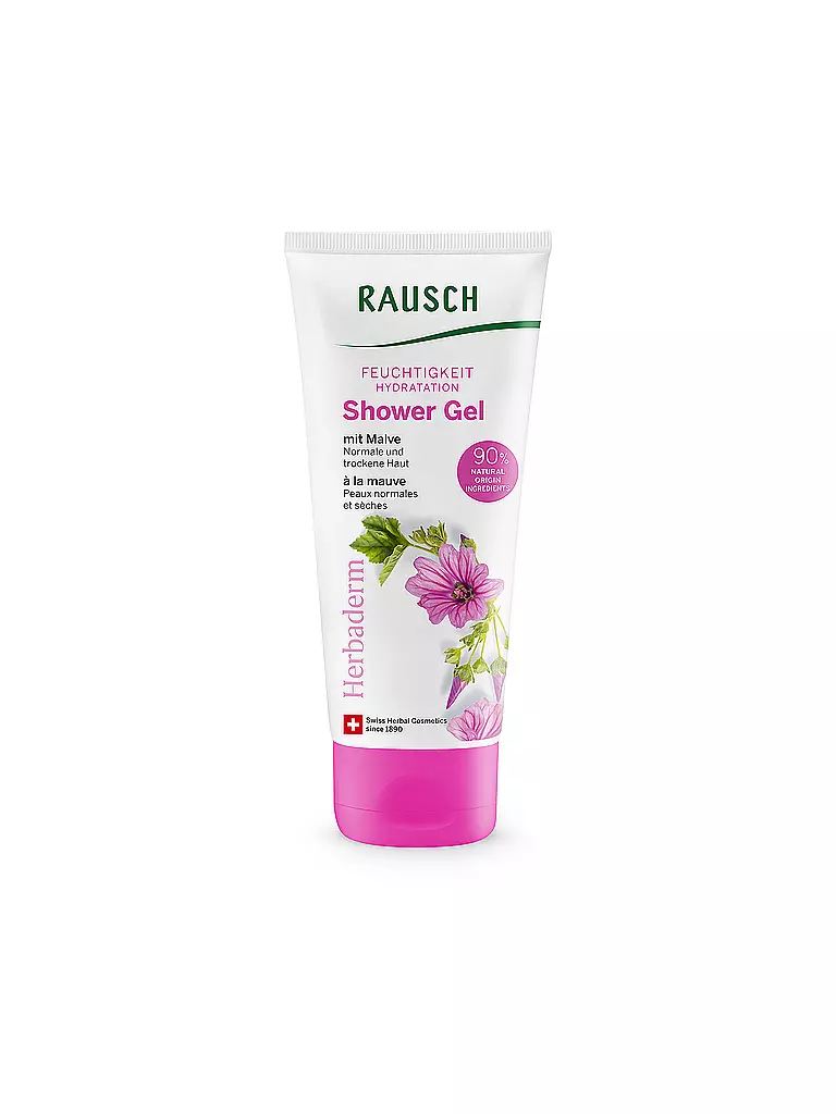 RAUSCH | Gel douche hydratant à la mauve 200ml | Aucune couleur