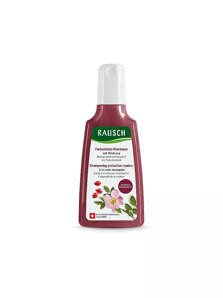 RAUSCH | Haarpflege - Shampoo protection couleur à la rose musquée 200ml | keine Farbe