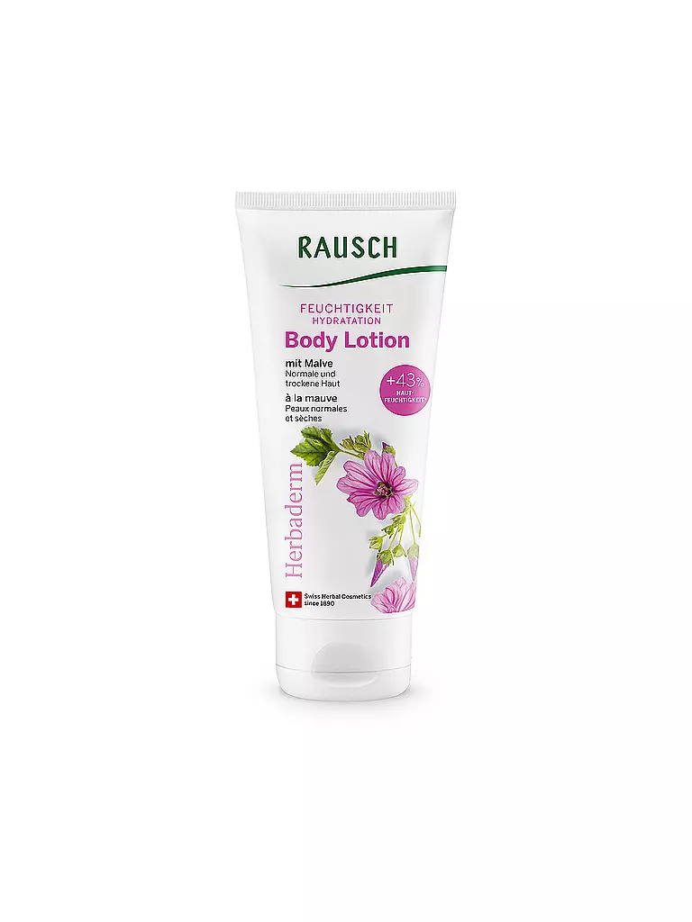 RAUSCH | Lotion corporelle hydratante à la mauve 200ml | Aucune couleur