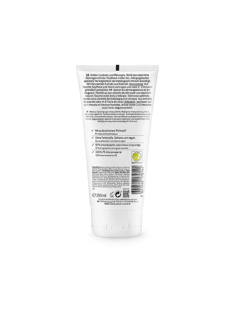 RAUSCH | Sensitive-Conditioner aux graines de cardamome 150ml | keine Farbe