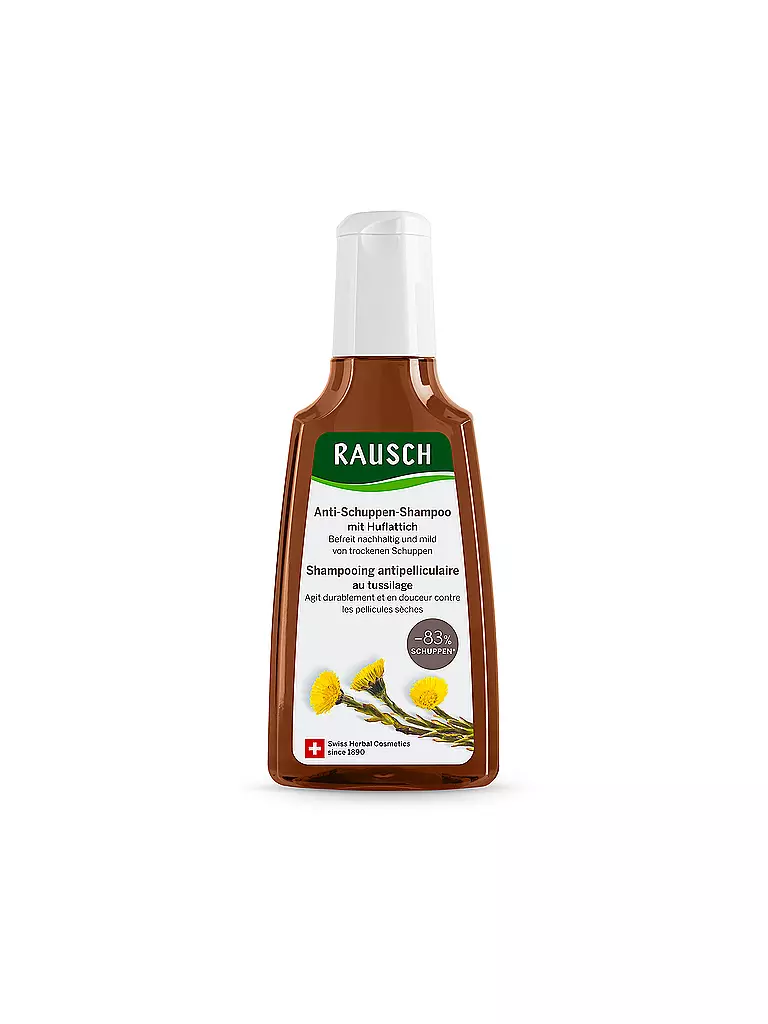 RAUSCH | Shampooing antipelliculaire au tussilage 200ml | Aucune couleur