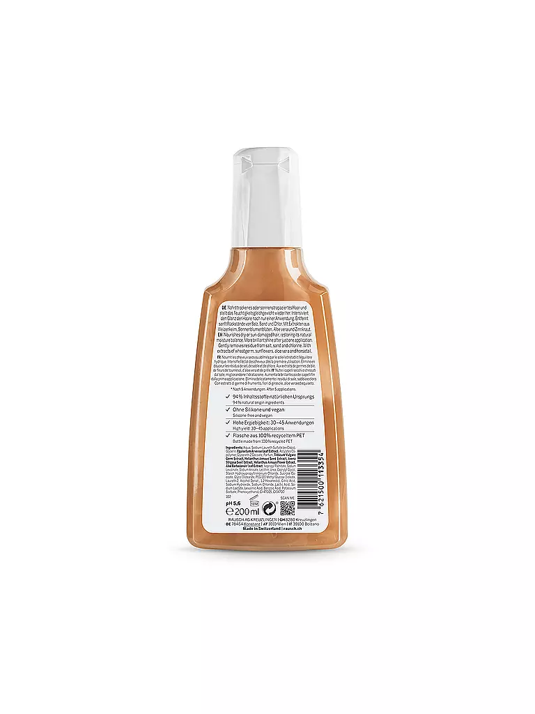 RAUSCH | Shampooing après-soleil au germe de blé 200ml | keine Farbe