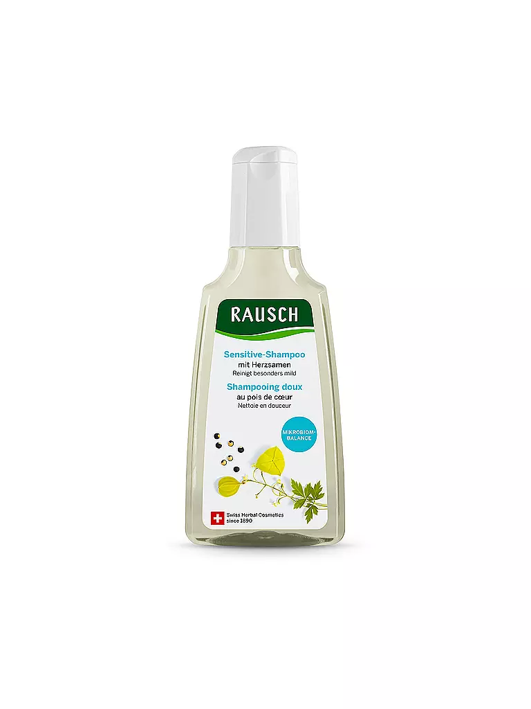 RAUSCH | Shampooing doux aux graines de cardiospermum 200ml | Aucune couleur