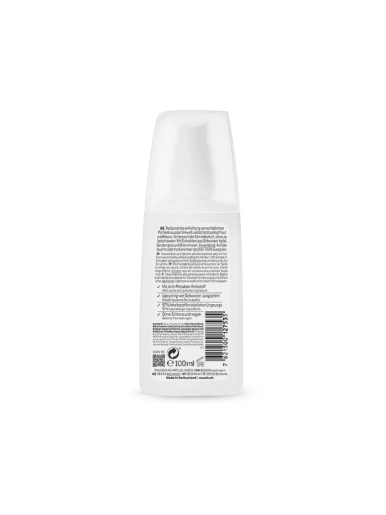 RAUSCH | Soin capillaire - Spray anti-pollution à la pomme suisse 100ml | keine Farbe